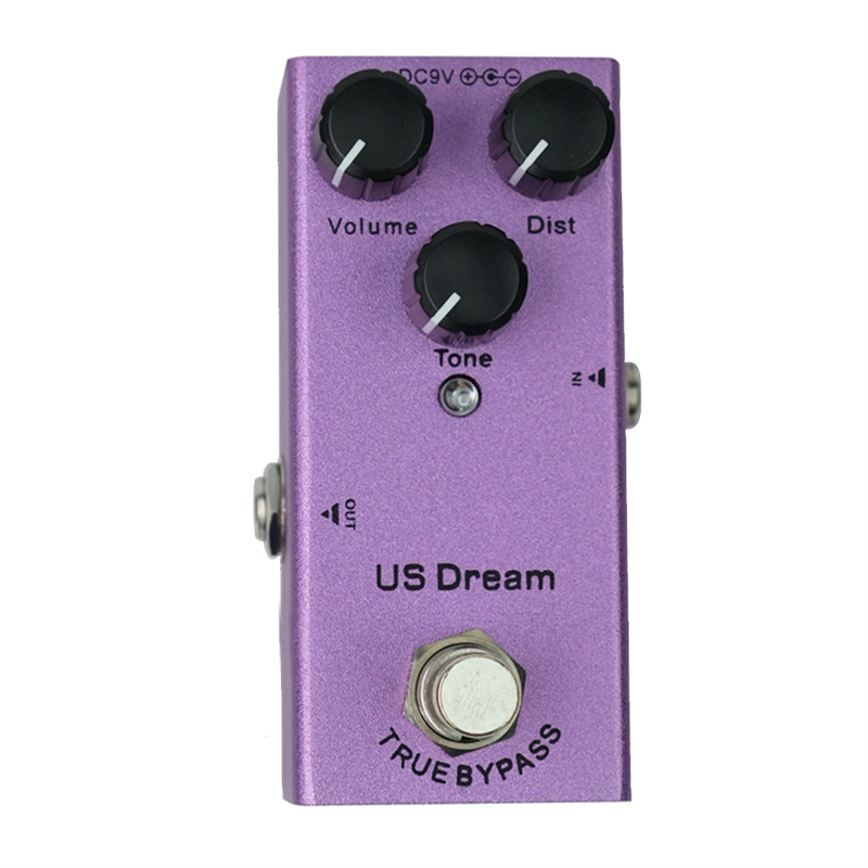 Electric Guitar Effects Pedal Vintage Overdrive Fuzz Distortion Analog Ultimate Drive Guitar Pedals Tremolo