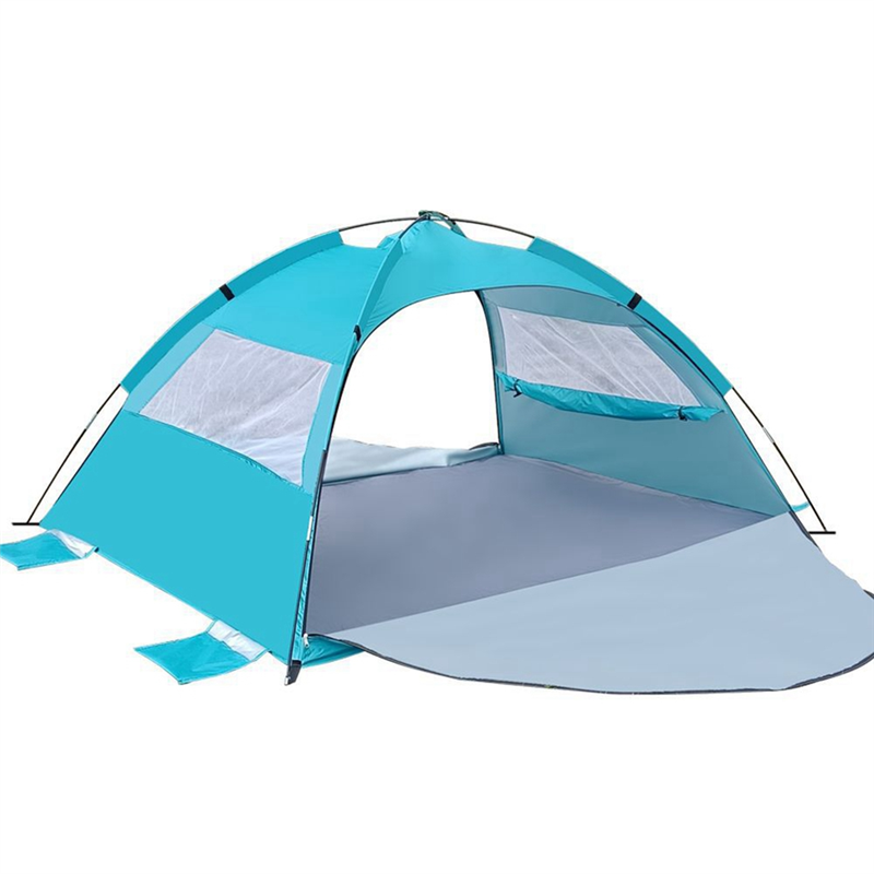 Outdoor Camping Tent Sunscreen Rainproof WindResistant Shelter 200x150x120cm Multi-Purpose Beach Tent
