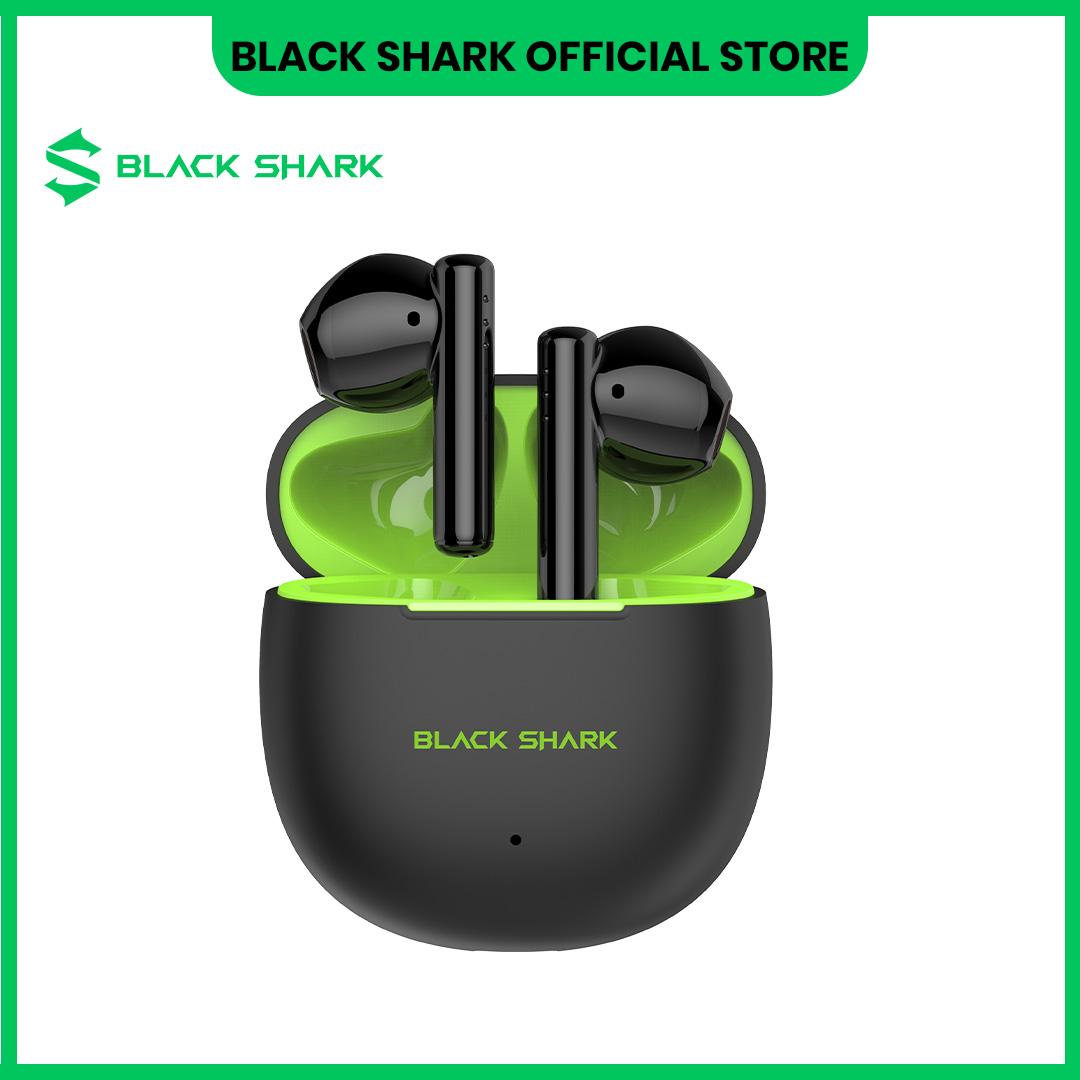 Black Shark T9 ENC Wireless Earbuds I Bluetooth 5.3 I Up to 40 hours playback I ENC for Calls I IPX4 Water-Resistance