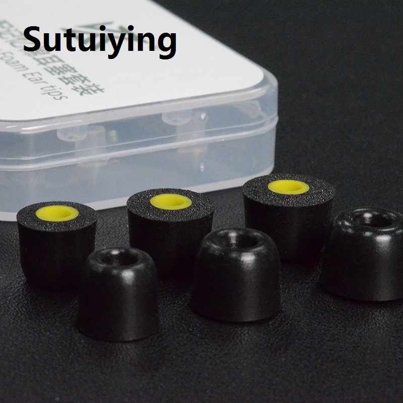 Sutuiying The original earphones are equipped with cotton earbuds and KZ high-end memory cables, and the earphones are noise-isolated