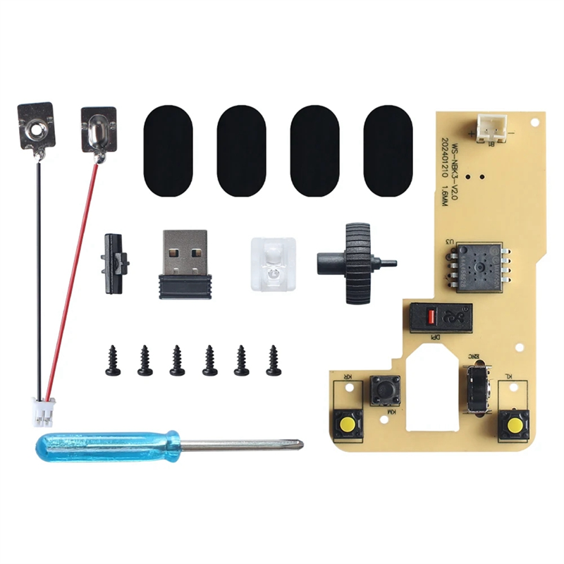 Wireless Mouse DIY Kit 3D Printing Wireless Mouse Wireless Mouse DIY Model