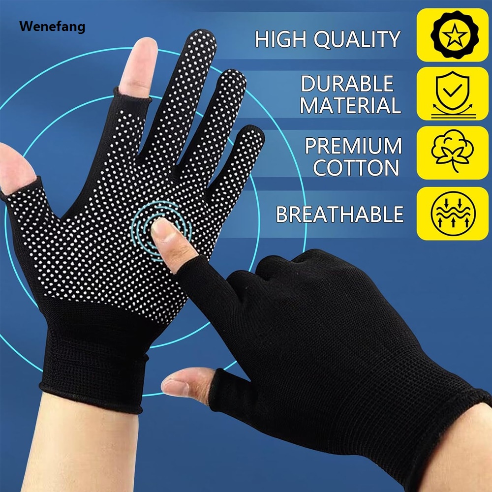 Wenefang 1Pair Workout Gloves for Men and Women, Gym Gloves for Weight Lifting, Cycling, Exercise, Fitness, Snug Fit Workout Gloves