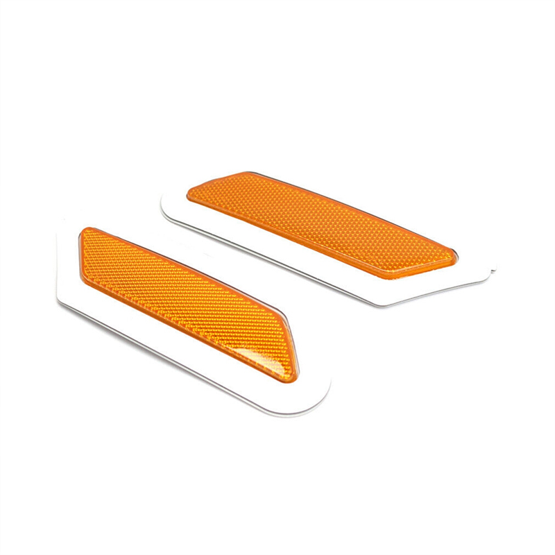 1 Pair Front Bumper Side Marker Lights Yellow Parts Accessories Fits for Q5 SQ5 2018-2020 80A945071 80A945072