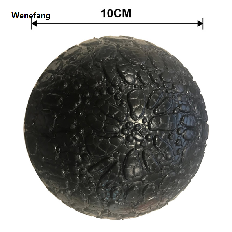 Wenefang 1pcs 10cm High Density EPP Massage Ball Lightweight Black Fitness Fifty percent discount Training Lacrosse Ball Body Yoga Sport Exercise Black Hard Big