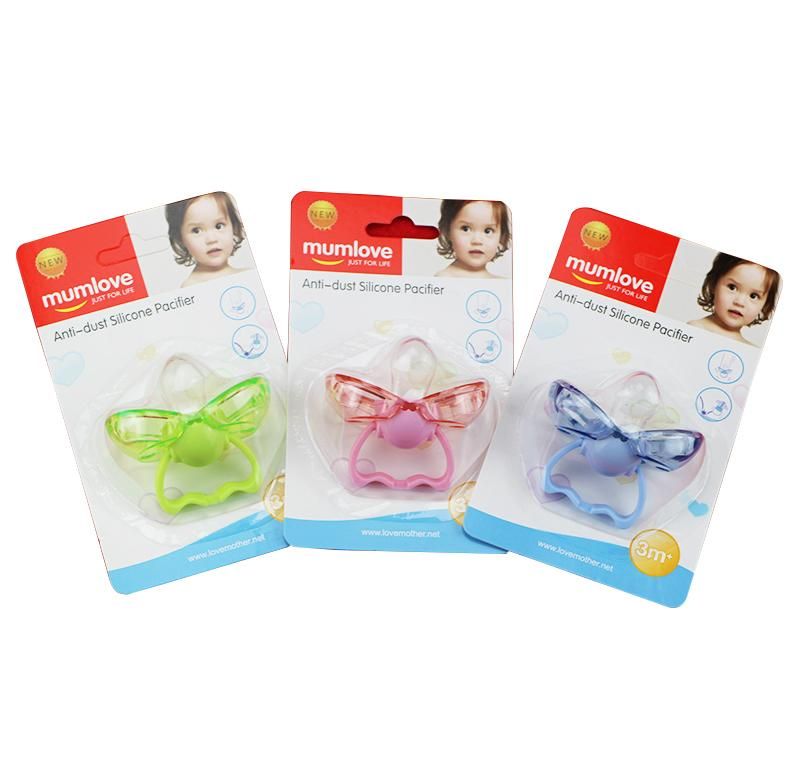 1pc Anti-Dust Silicone Pacifier BPA free Round Thumb Shape Mumlove