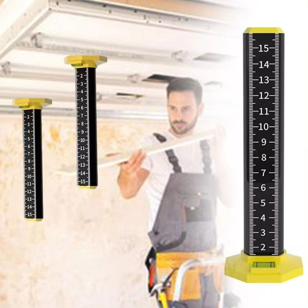Portable Positioning Ruler Leveling Ruler Aluminum Alloy Tiles Lay Floor Equal Ruler Wear-resistant Lightweight Ceiling Leveling Special Ruler
