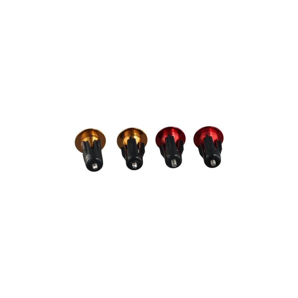 Pair Adjustable Aluminum Alloy Mountain Road Bike Bike Grips Bicycle Parts Locking Caps Bicycle Grip End Cap Bike Bar End Plugs Bike Handlebar End Plugs Handle Bar Plug