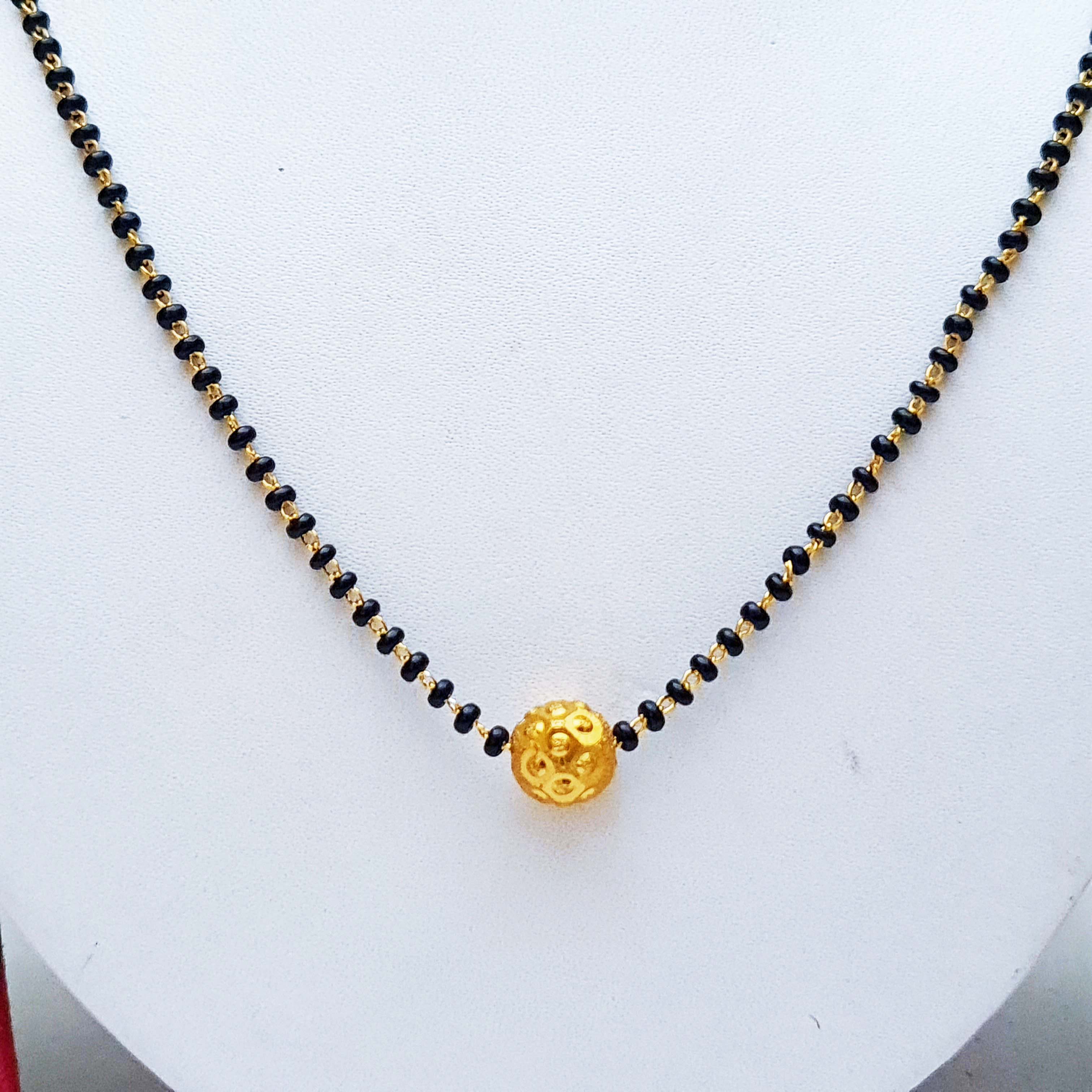 Gold Plated Mangalsutra For Women | Ball Mangalsutra For Partywear Indian Design Mangalsutra For Daily Use Nepali Design Mangalsutra Long Mangalsutra Black Mangalsutra Simple Mangalsutra Attractive Mangalsutra Gold Pattern Mangalsutra For Newly Married