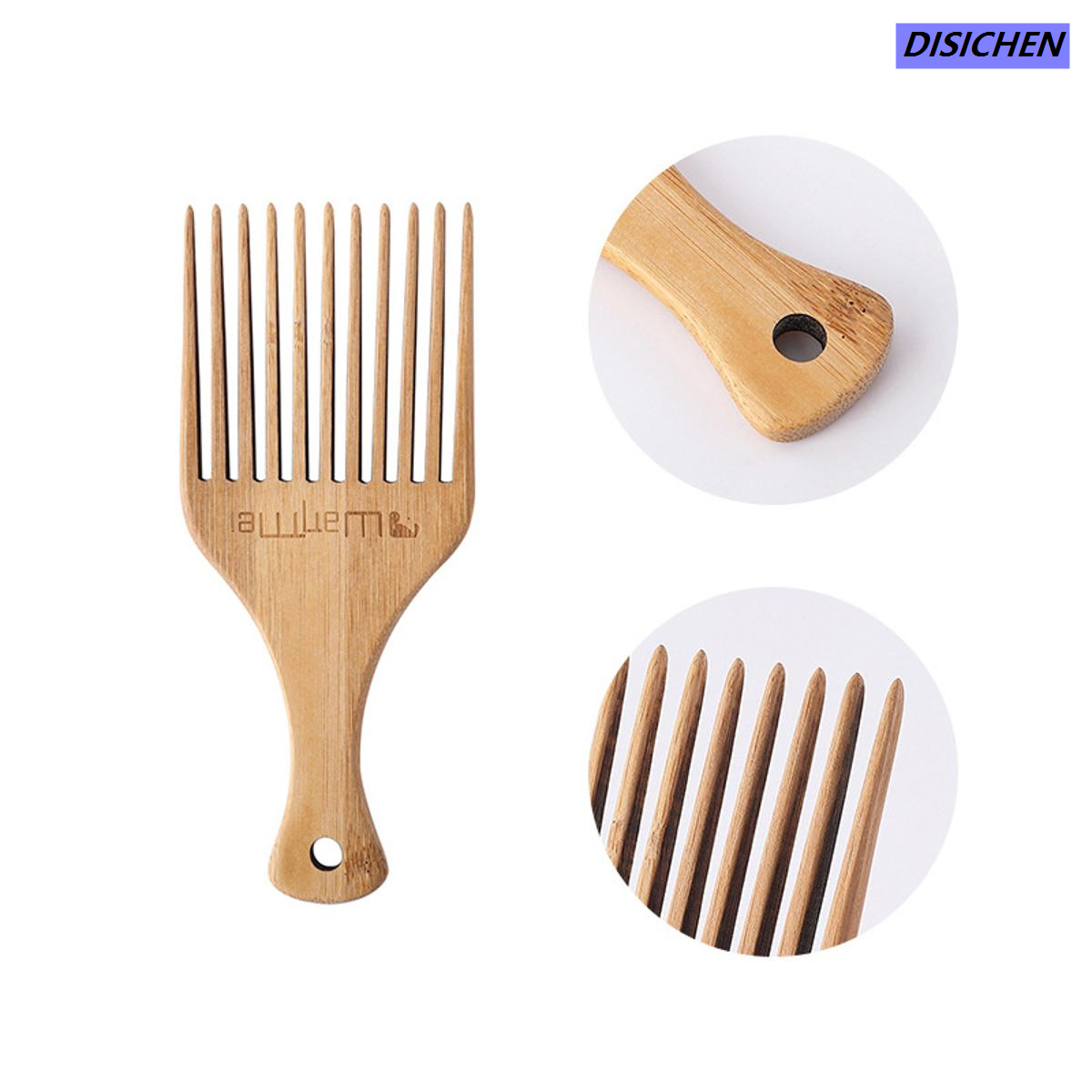 DISICHEN 【The Edge of Beauty】New Wooden Teeth Comb Anti-tatic Hair alon Comb tyling Tool Yao tore