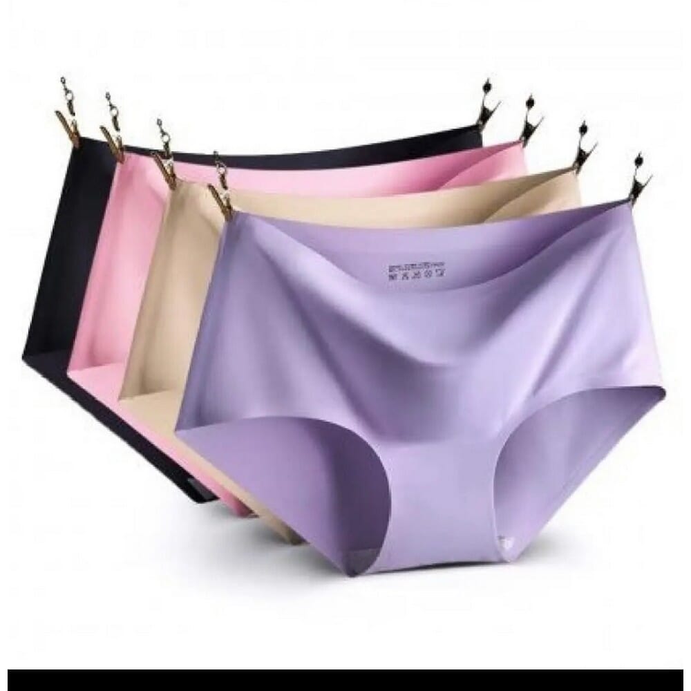 Seamless Panty For Women (2pcs) - Multicolor | Fashion Smooth and Confortable Ultra Thin Seamless Panty For Women