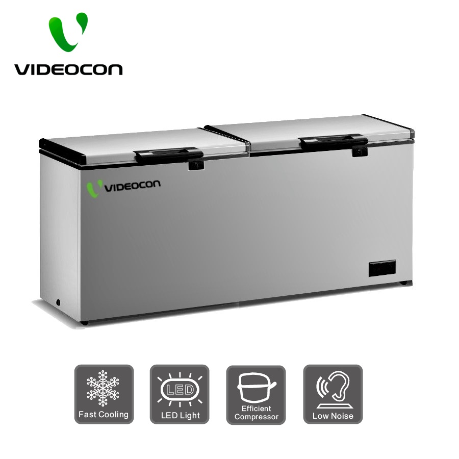 Videocon 550 Ltr Chest Freezer with Sliding Glass
