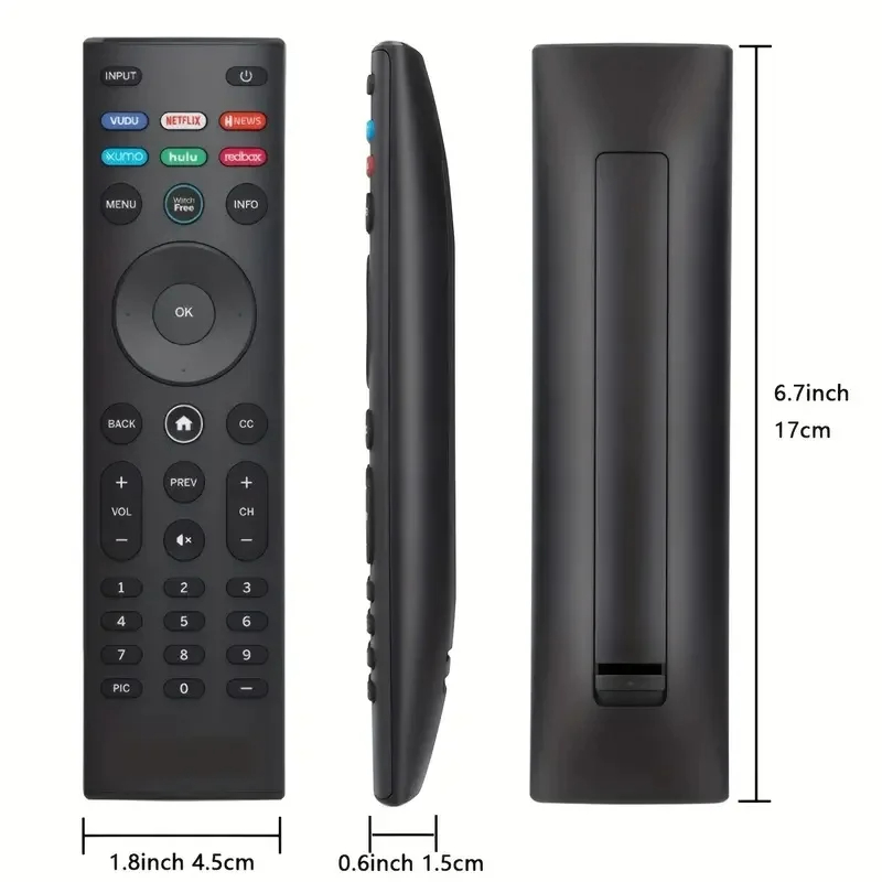 NEW Universal Replace Remote XRT140 for VIZIO All LCD LED HDTV HD UHD HDR 4K Smart TVs, OLED P M V Series Television, OLED55-H1