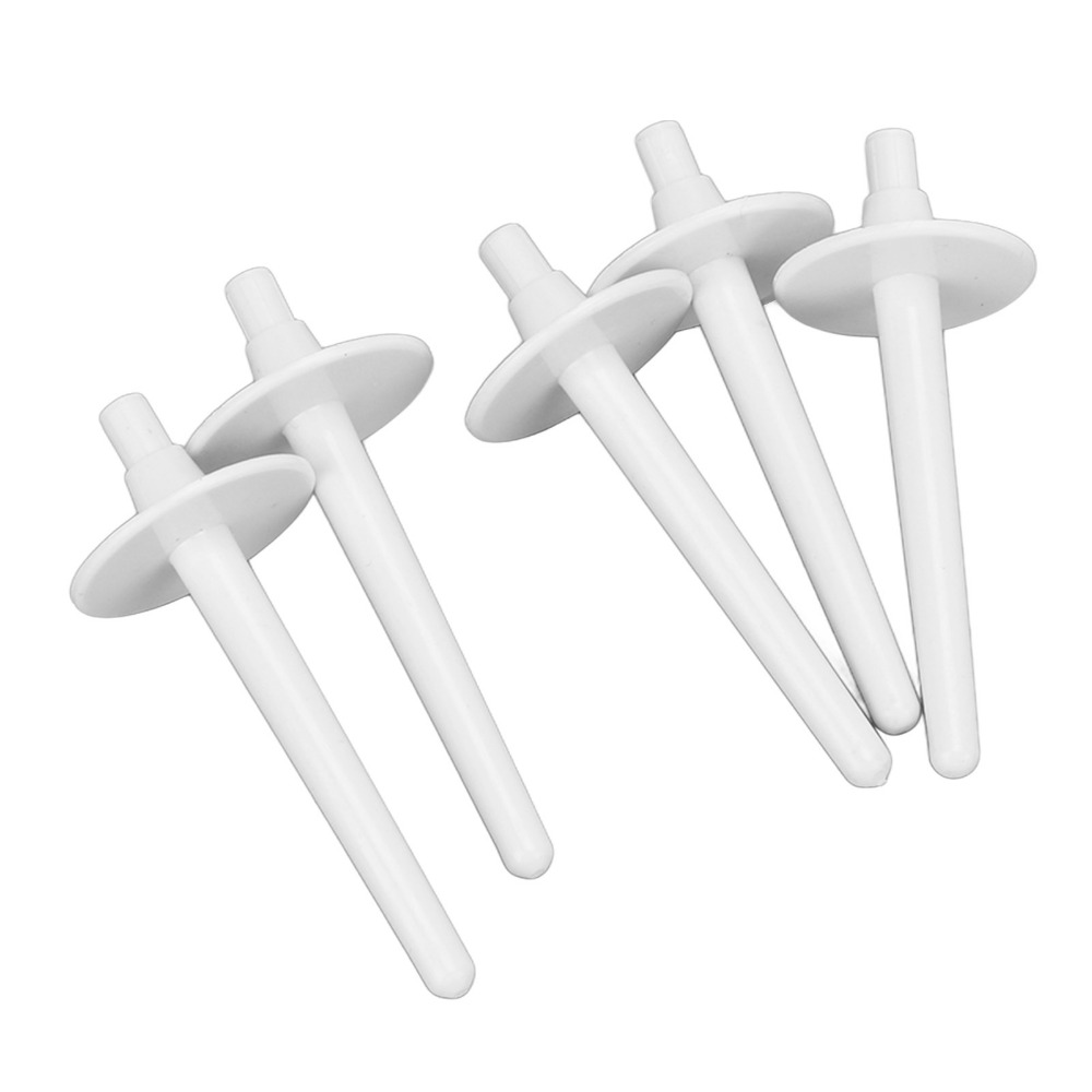 5pcs Replacement Parts Durable Sewing Machine Spool Pin Smoothly Work Plastic Auxiliary Spool Pin Universal Heavy Duty Spool Pin Replacement Home Machines