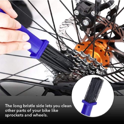 Universal Motorcycle Bicycle Gear Chain Clean Brush Gear Brush Cleaner Dirt Cleaning Scrubber Brushes Tool Auto Wash Accessories