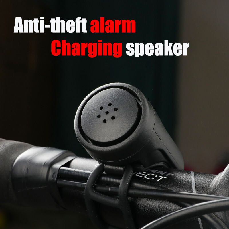 Bicycle Charging Horn, Super Loud Bell, Mountain Bike Electric Bell, Cycling Equipment Accessories CF8