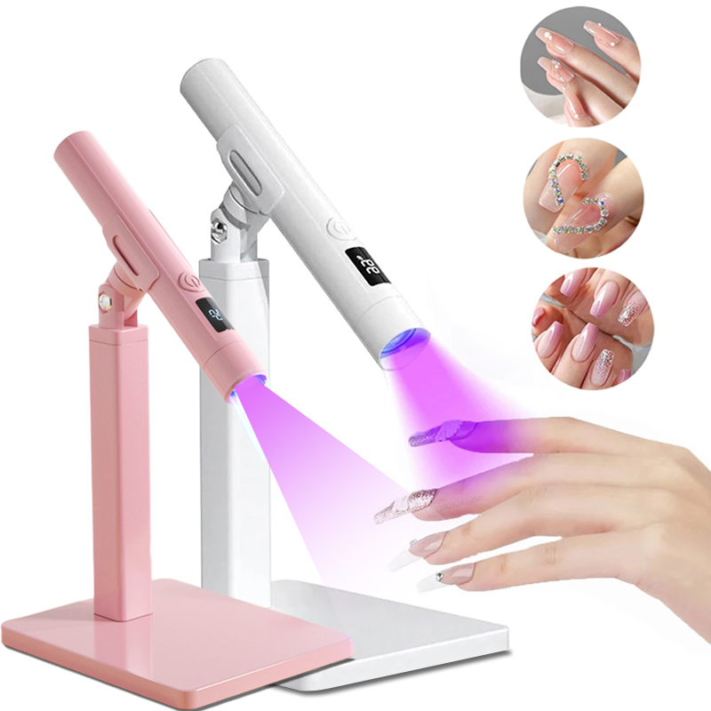 2025 New Mini Nails Drying Light UV LED Nail Lamp Mini UV With Stand For Manicure Portable Nail Dryer Stand Lamp Professional Ultraviolet
