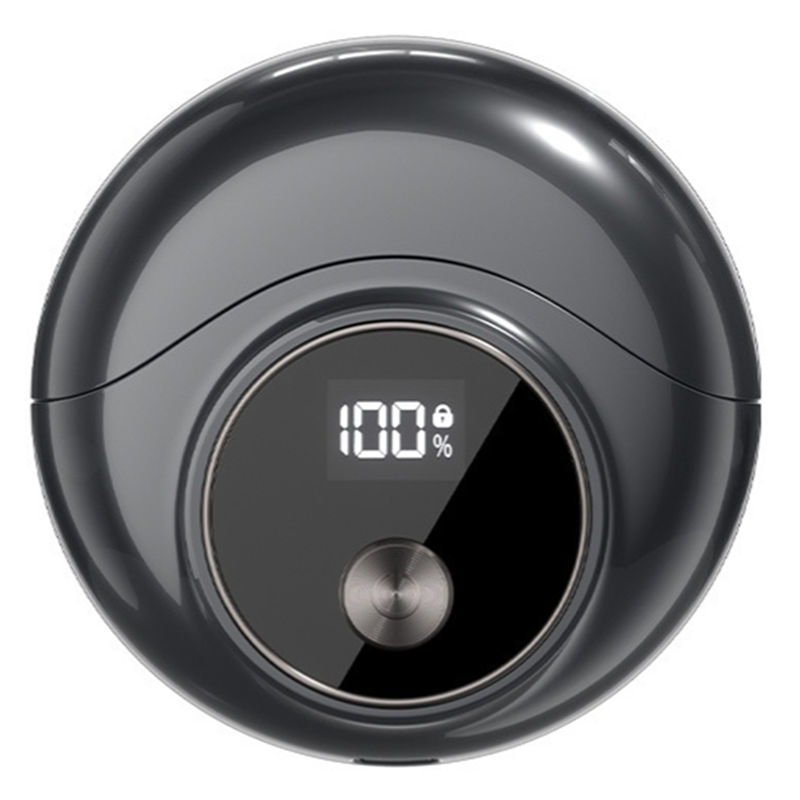 JAERBEE Mini Electric Shaver High Speed Motor Waterproof USB Rechargeable Shaver Travel Portable Rotary Shaver Black