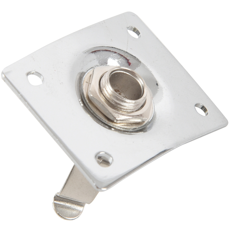 FORIDE 2X Chrome Plate Space E-Output Socket for Electric Guitar