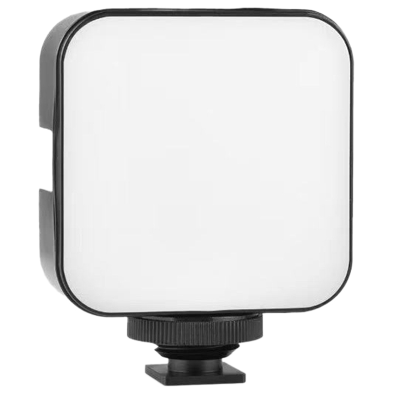 1 PCS Mini LED Video Light Dimmable 6500K Fill Panel Lamp for Camera Smartphone Laptop