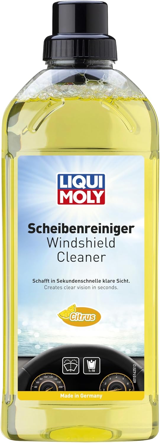 LIQUI MOLY 1514 WINDSHEILD CLEANER CITRUS WIPER FLUID ADDITIVE 1 LITRE SUPER SAVER PACK