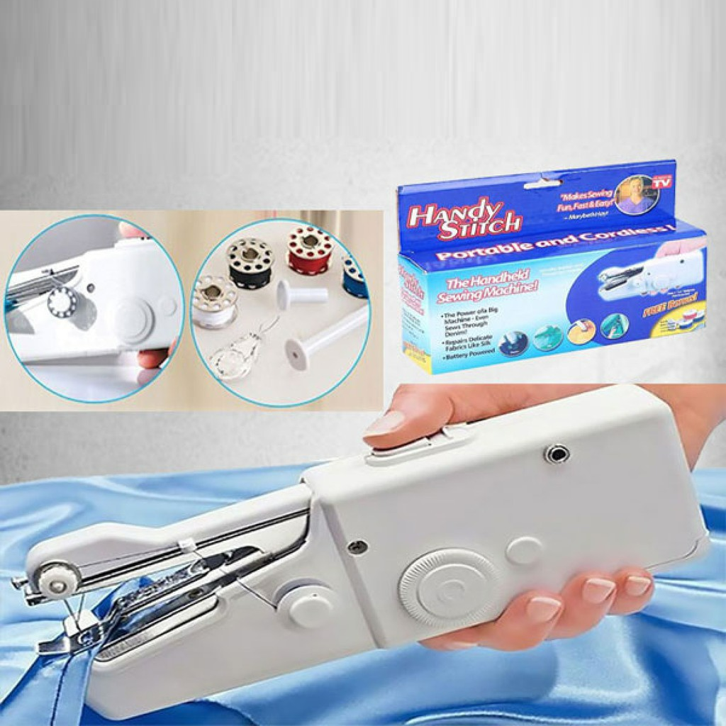 Portable Handheld Sewing Machine Set - Cordless DIY Repair Tools