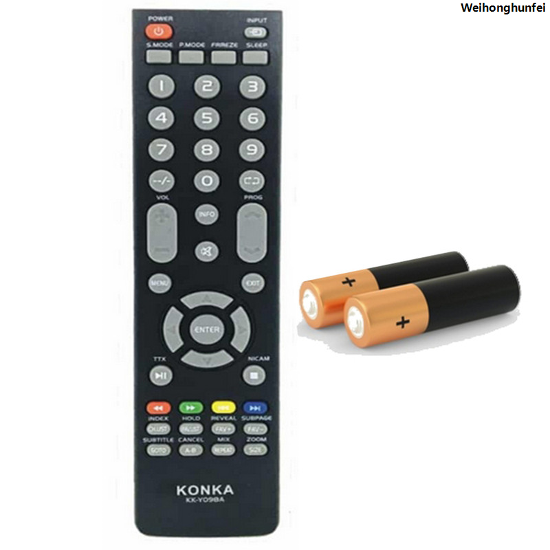 WeihonghunfeiBargain price Konka LED/LCD TV Remote Controller KK-YO9BA Free Batteries