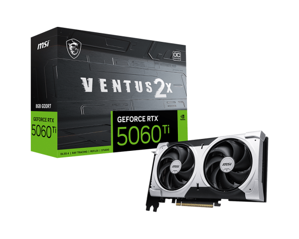 Grab or Gone MSI GeForce RTX 5060 Ti 8G VENTUS 2X PLUS