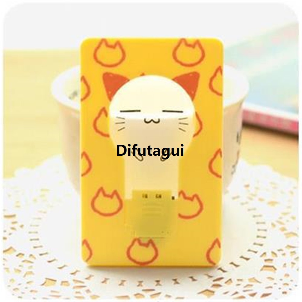 Difutagui Clip wallet portable novelty size light LED folding trend most 【2025 Version】 [hot] card pocket bulb credit card lighting mini wallet card