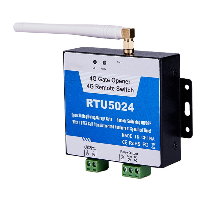1 PCS RTU5024 Gsm Gate Opener Automatic Gate Access Controller 4G GSM Gate Opener Free Phone Garage Remote Control