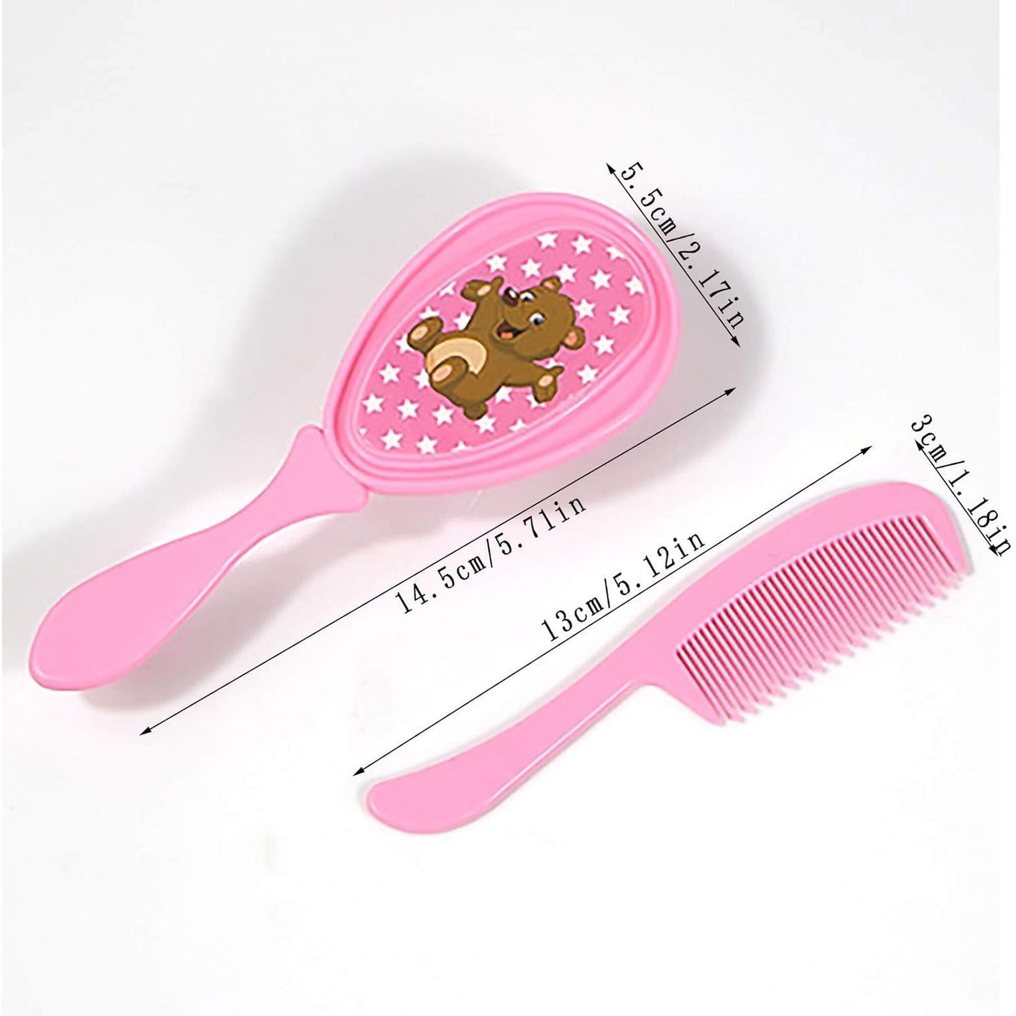 Set Of Baby Comb Care Products Bath Shampoo Soft Hair Round Head Safety Head Massage Beauty Better Control Of Your Hair