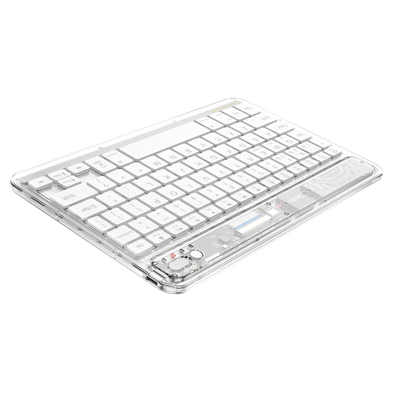 HOCO Wireless Keyboard Transparent Discovery Edition English
