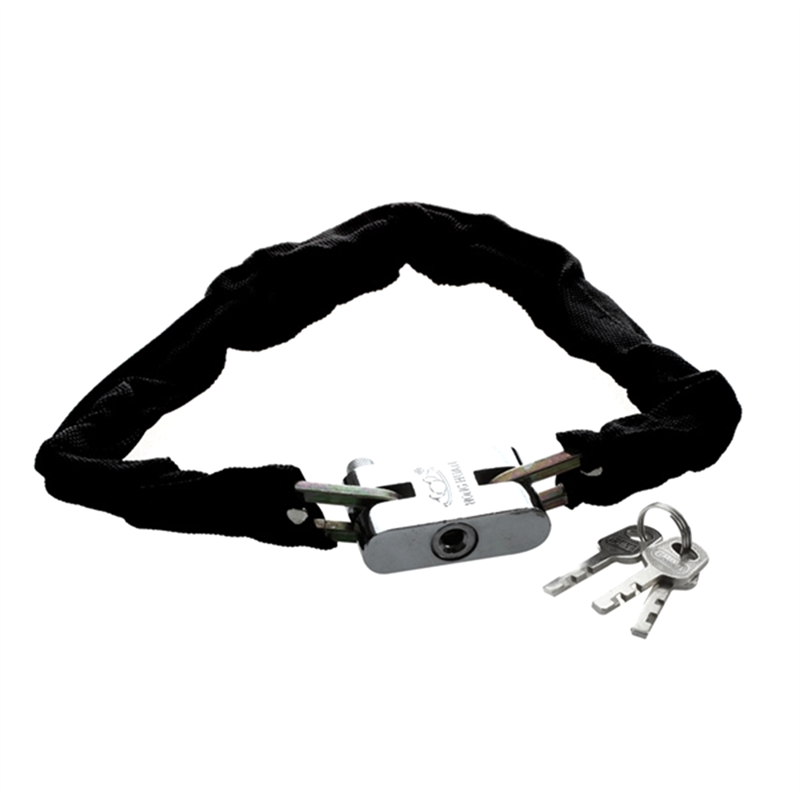 Bike Lock Metal Anti-Theft MTB Road Bike Heavy Duty Safety Lock Motorcycle Padlock Bicycle Chain Lock with Key Durable