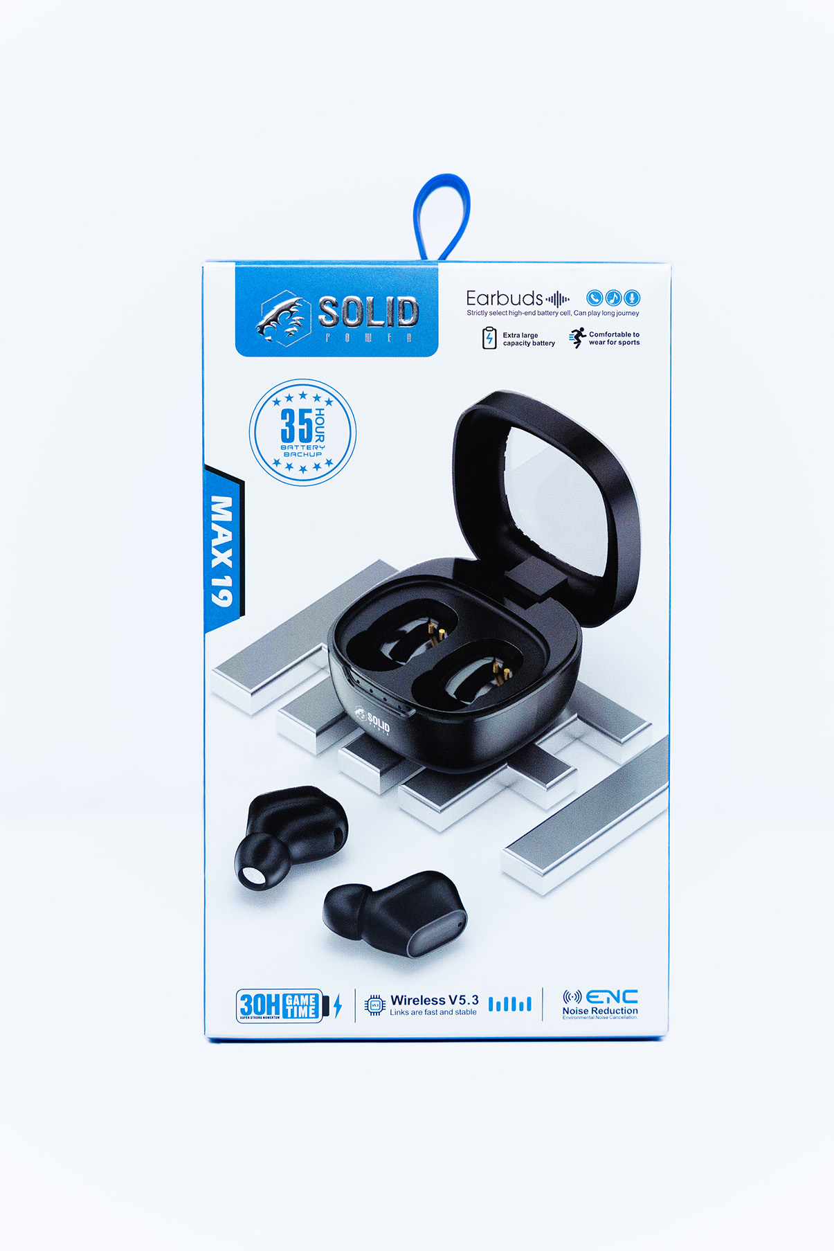 Max 19 Solid Power Earbuds