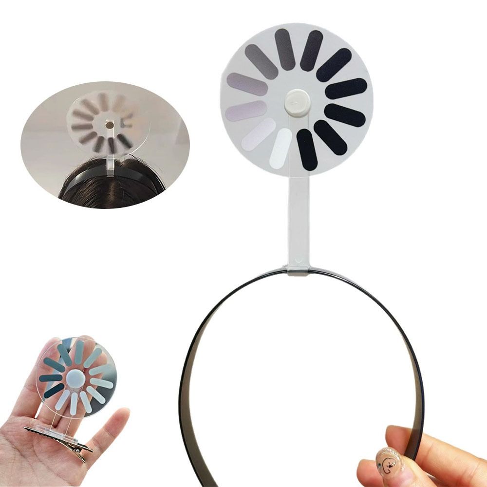 Creative Rotating Brain Loading Hair Clip Funny Computer Loading Quirky Rotating Hairpin Duckbill Clips Gift for Friends
