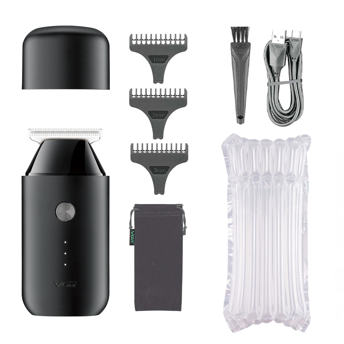 VGR V-932 Mini Hair Clipper - Cordless Beard Trimmer for Men