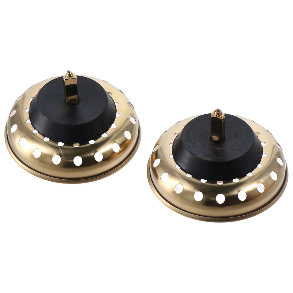 2 Pcs Advanced Kitchen Universal Sink Stopper Strainer Stainless Steel Filter