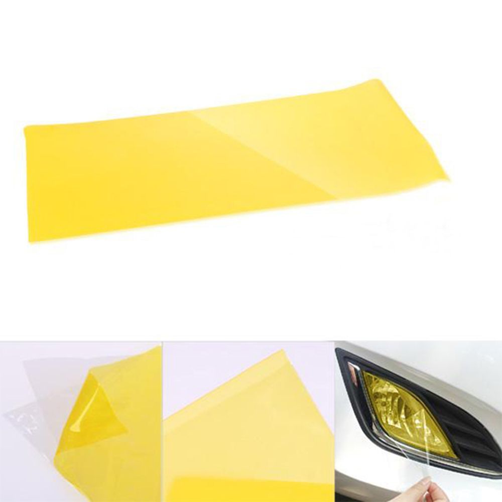 Truck Roll High Quality Durable Fog Brand New HOT Yellow Car Tint Film Headlight