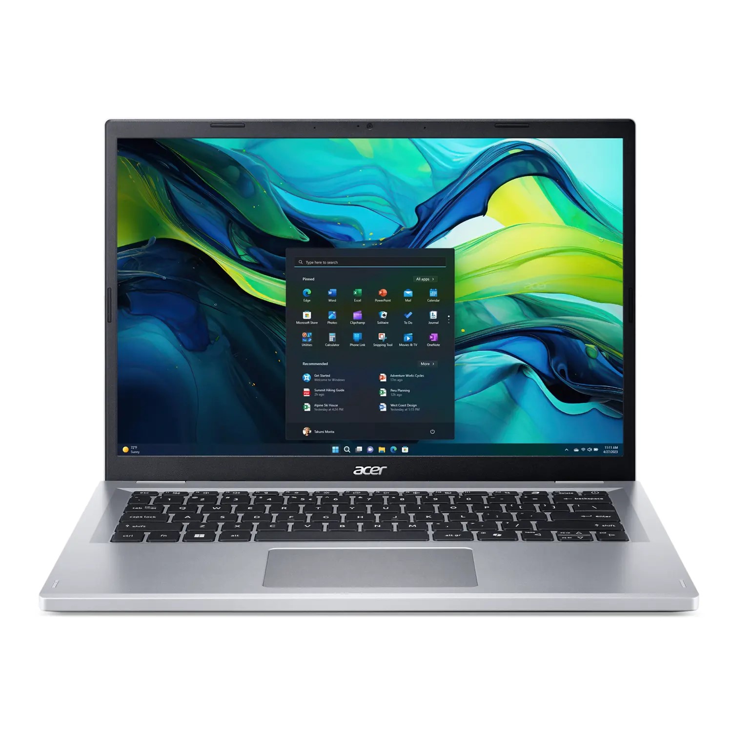 Acer Aspire Go 15 Core 3-N355 | 8GB RAM | 256GB SSD | 15.6 ” FHD | Win 11 Home | 1Years Warranty