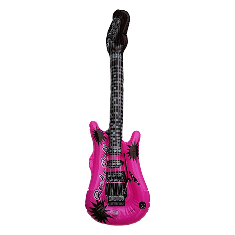Sojhoop Inflatable Mini Guitar. Perfect Gifts, Entertainment Interactive Props with Random Colors. 54 Guitar