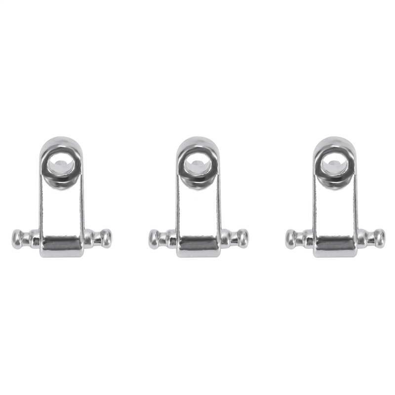 FORIDE 6 Pcs Electric Guitar Roller String Tree String Retainer - Silver