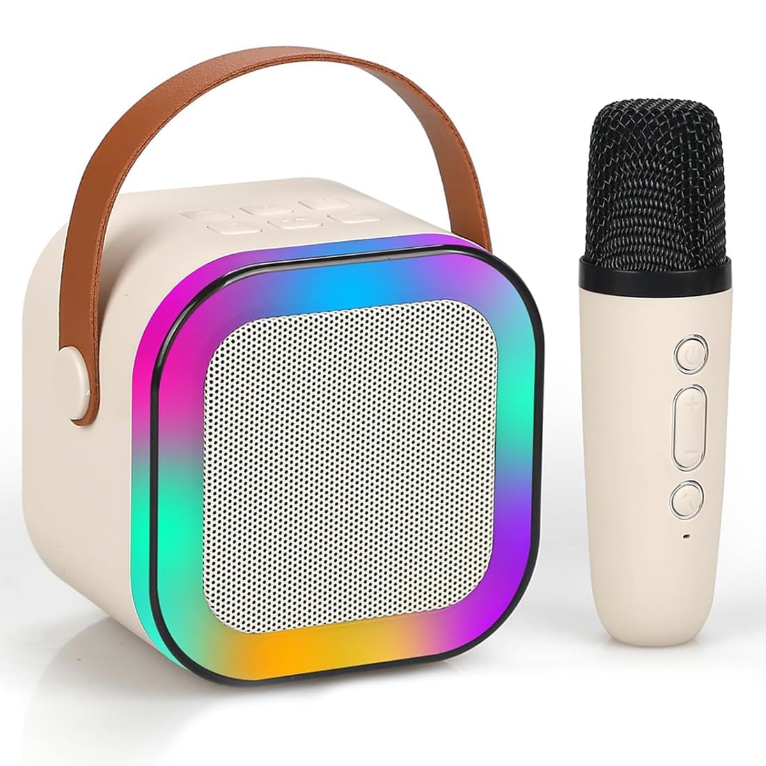 K 12 Mini Bluetooth speaker microphone sound speaker Set for Home Outdoor Entertainment gift for kids family entertainment