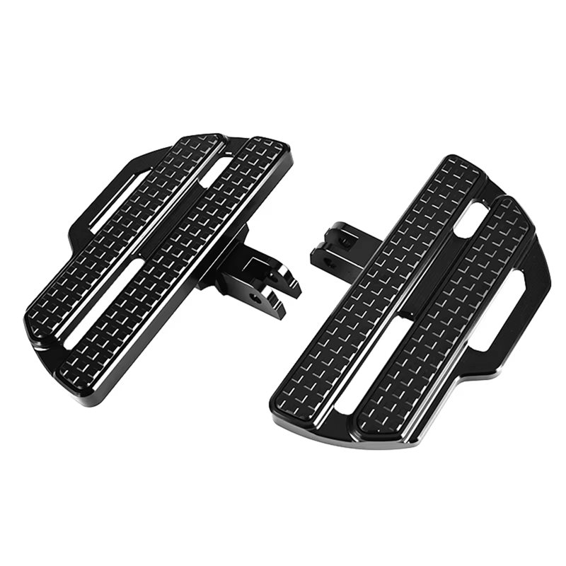For - Softail Fat Boy Low Rider Sport Glide Slim Front Footpegs Floorboards Pedal for Motorcycle Driver