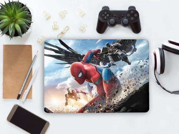 SPIDERMAN Laptop Skin Case Sticker Reusable Protector Cover Case for 11.6 -15.6 Inch Laptop