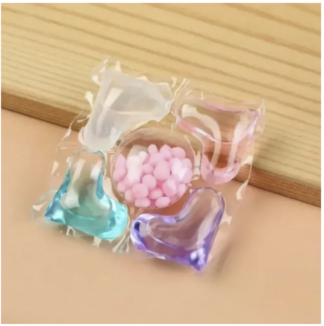50 pcs Laundry Capsule Pods for Washing Machine, Fragrance, Suitable for Front/Top Load Semi-automatic Laundry Cleaning Tablets , Odor, Stain Remover, Laundry Pod, Pack of 50pc (10gm each)