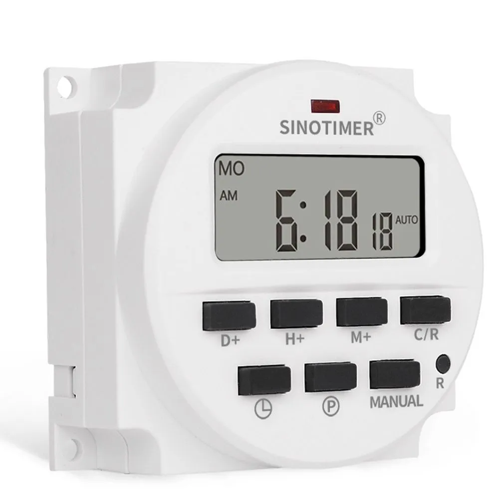 High Precision AC 110V 120V 220V 230V Digital Timer Switch Smart switch timer Time Relay Control