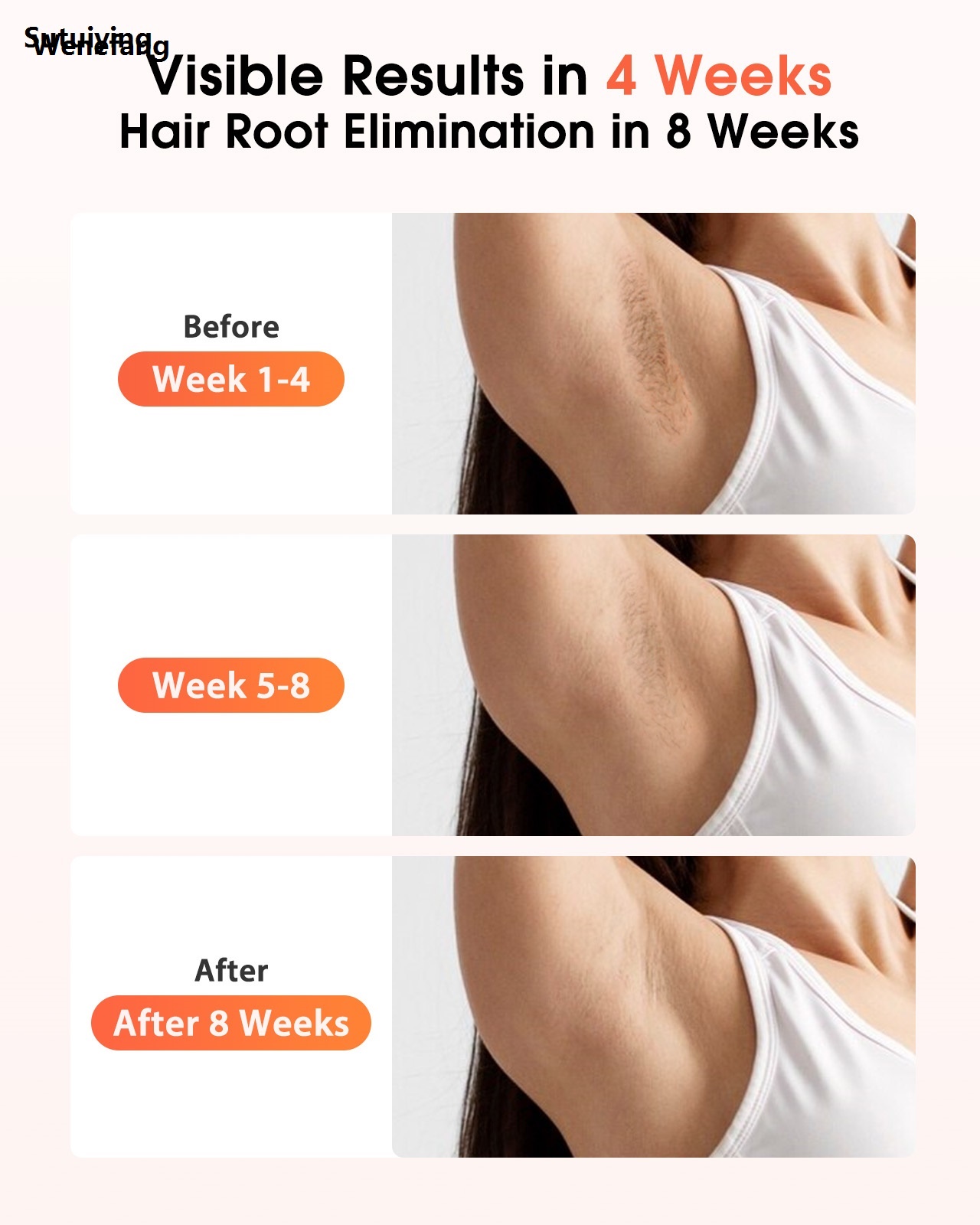 Wenefang Sutuiying Professional IPL Hair Removal Laser 999900 Flashes Painless Pulsed Bargain price Luxury Light Epilator HR/RA/SC 3 in 1 Whole Body Treament Home Use