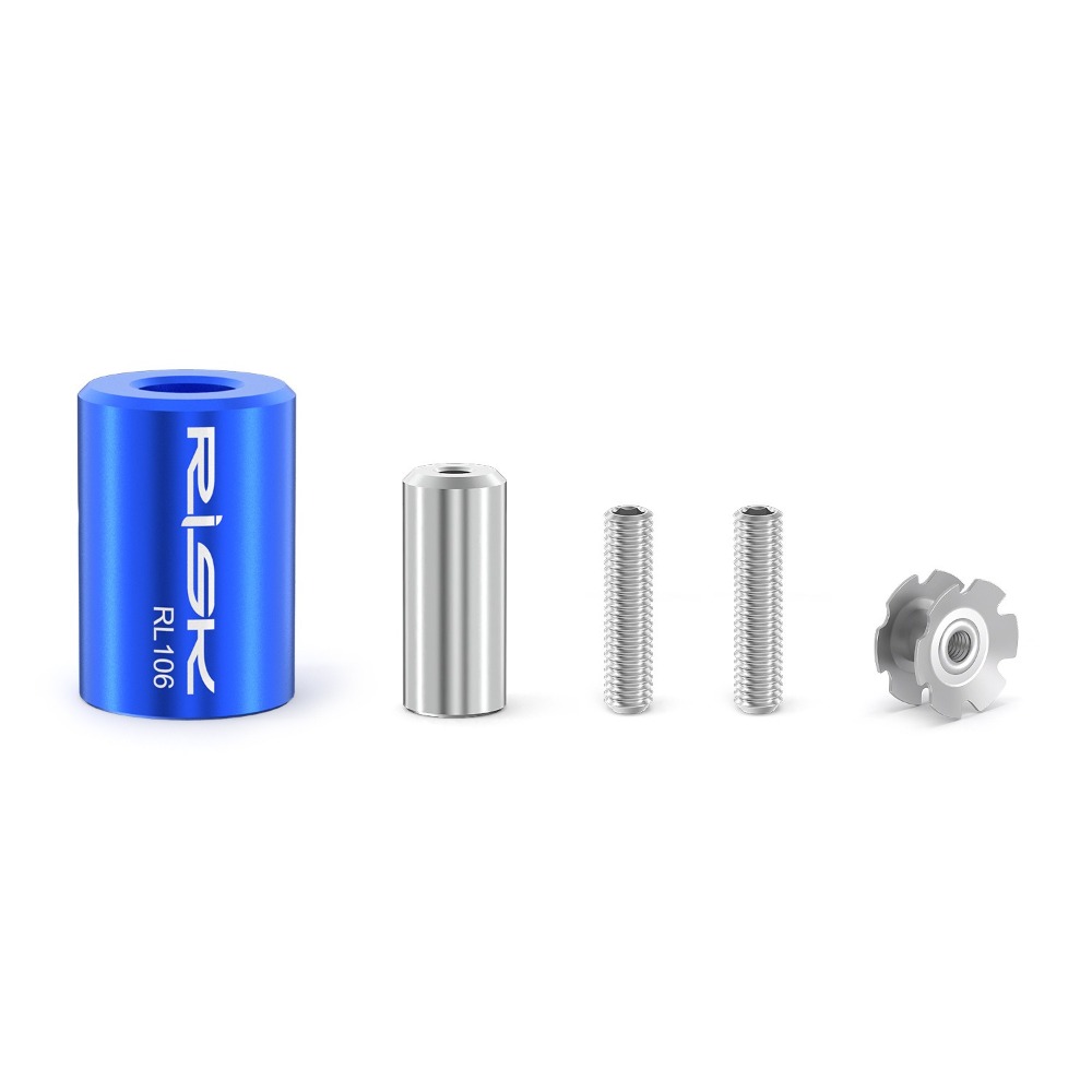 New RISK Bike Headset Installer Tool Steel Disassembly Bicycle Fork Star Nut Removal Bike Star Nut Tool for MTB Road Bike