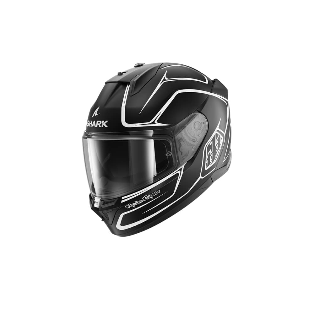 SHARK D SKWAL 3 DRON MATT BLACK WHITE HELMET