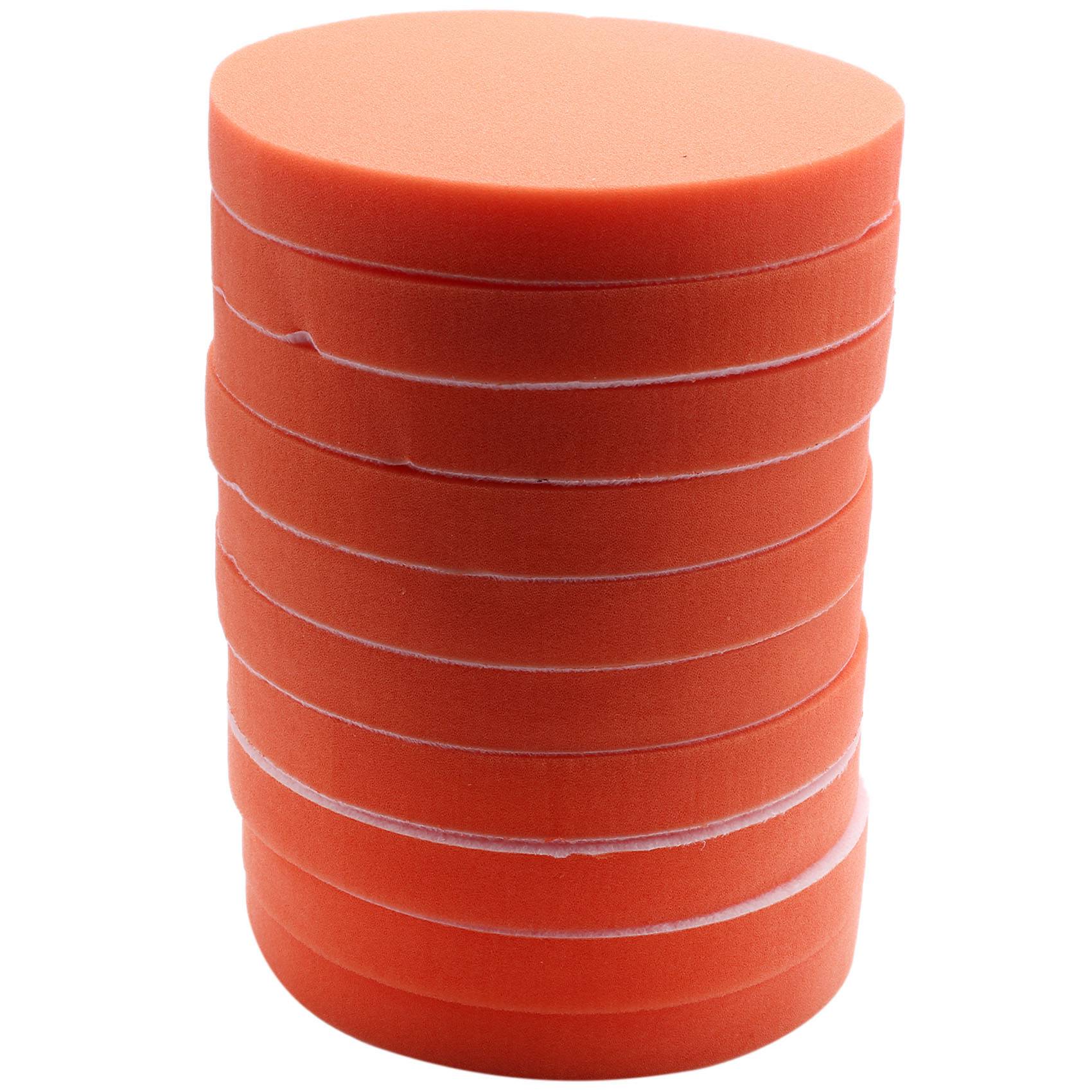 10Pc 180Mm 7 inch Sponge Polishing Pad for Car Polisher Clean Waxing