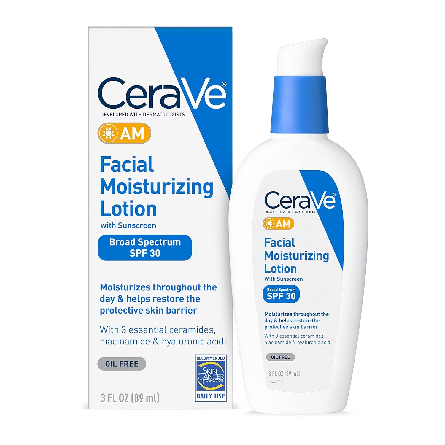 Cera Ve AM Facial Moisturizing Lotion 89ml